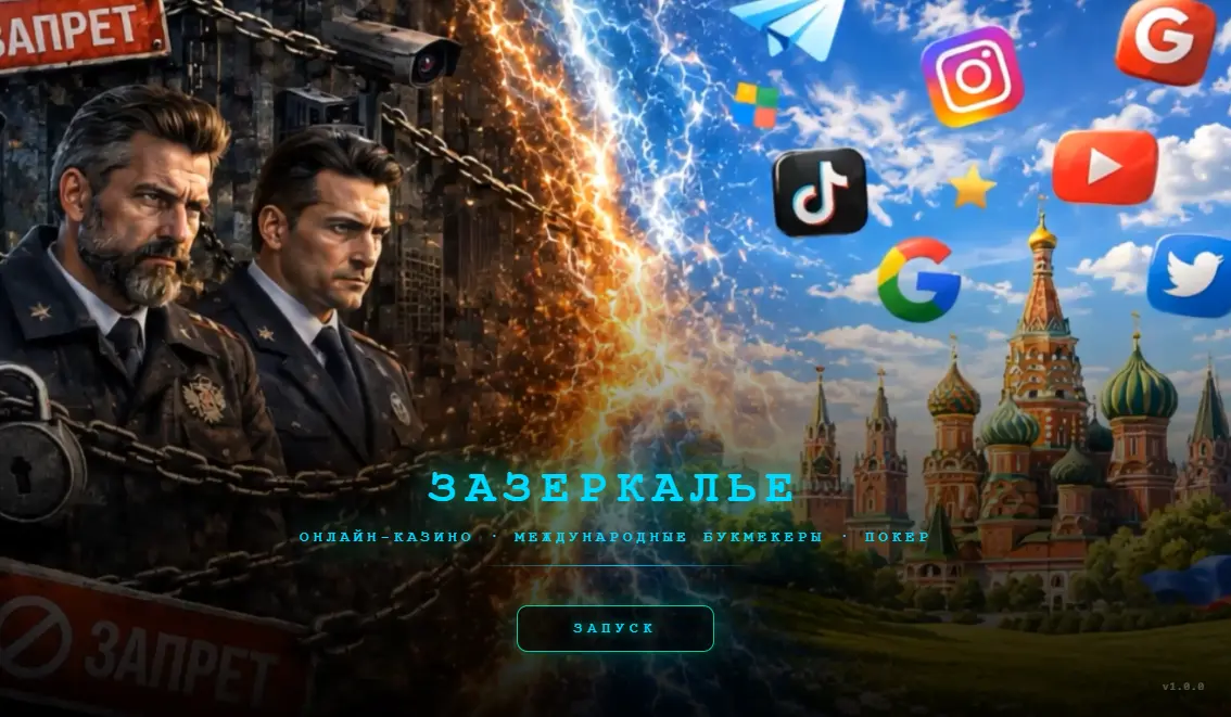 Экран запуска Зазеркалье для Windows